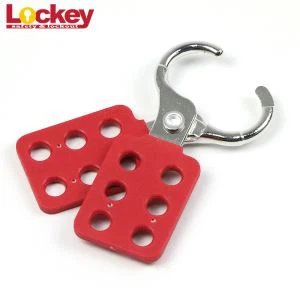 Pengait Lockout Menangani Plastik Merah Tertutup